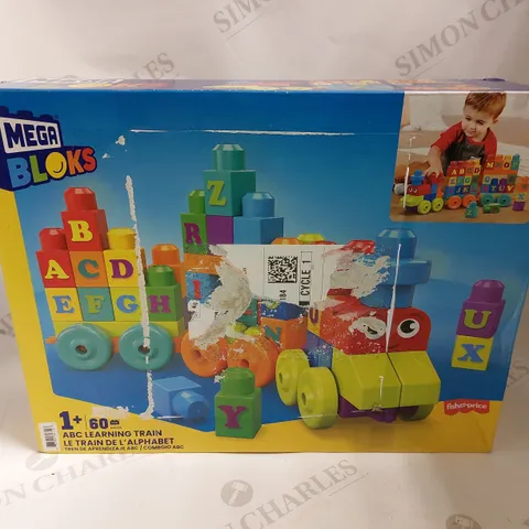 MEGA BLOKS ALPHABET LEARNING TRAIN