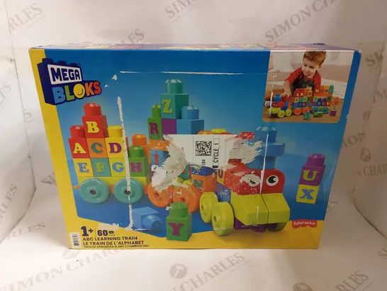 MEGA BLOKS ALPHABET LEARNING TRAIN