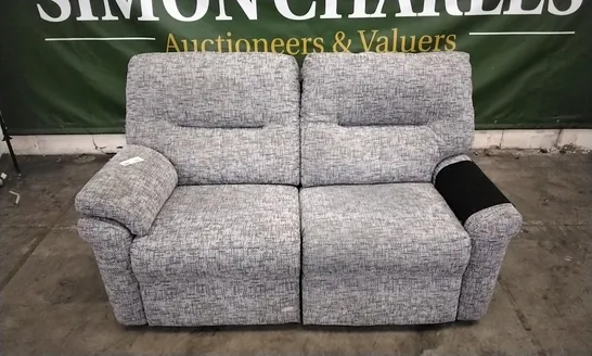 QUALITY BRITISH DESIGNED & MANUFACTURED G PLAN SEATTLE 2.5 SEATER POWER RECLINER SOFA REMCO SLATE FABRIC