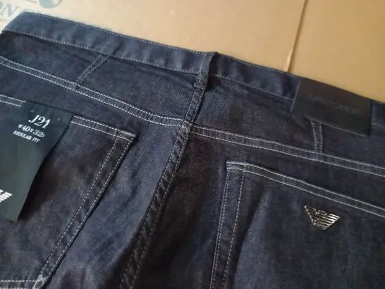 EMPORIO ARMANI J21 REGULAR FIT JEANS - W40 / L32