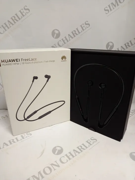 BOXED HUAWEI FREELACE HIPAIR WIRELESS EARPHONES 