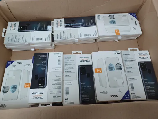 LOT OF APPROXIMATELY 24 SKECH GALAXY A21S MATRIX SE CASES