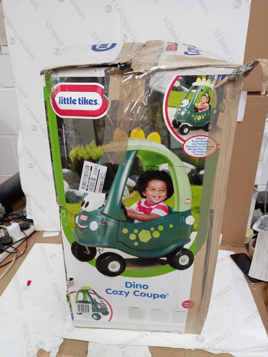 LITTLE TIKES DINO COSY COUPE RRP £59.99