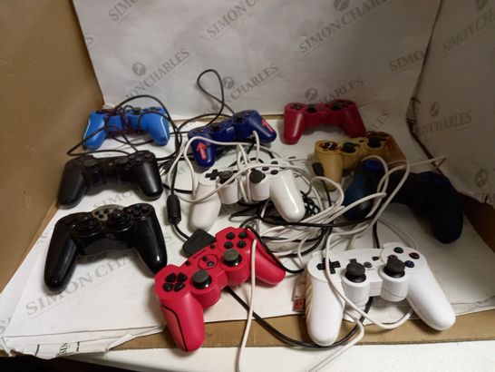 LOT OF 10 GAMING CONTROLLERS 