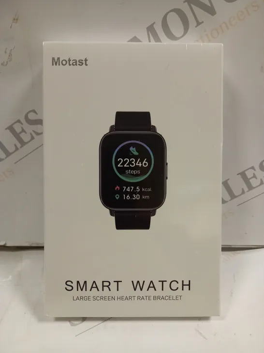 MOTAST LARGE SCREEN HEART RATE BRACELET SMART WATCH 