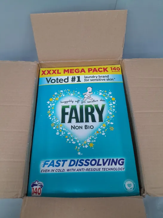 BOXED XXXXL MEGA PACK FAIRY NON BIO POWDER