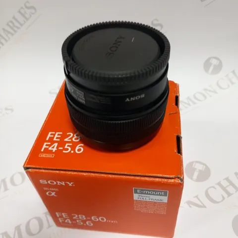 BOXED SONY SEL2860 FE 28-60MM F4-5.6 INTERCHANGEABLE LENS