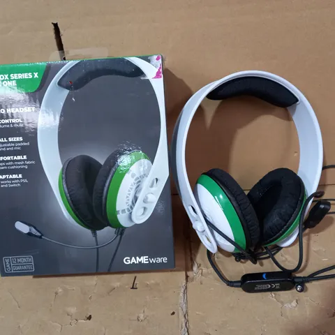 LOT OF 2 GAMEWARE STEREO HEADSETS FOR XBOX SERIES X & XBOX ONE