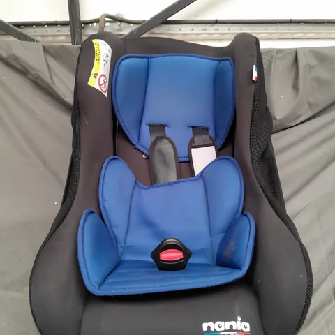 NANIA CHILDRENS CAR SEAT