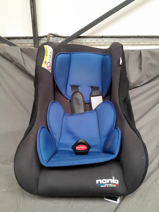 NANIA CHILDRENS CAR SEAT