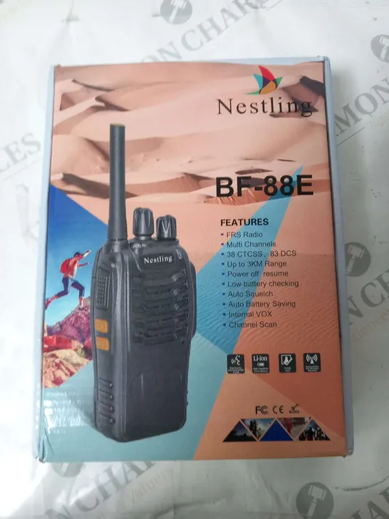 BOXED NESTLINGS BF-88E PORTABLE TWO WAY RADIO