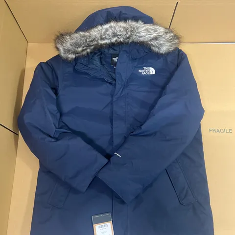 THE NORTH FACE MENS SIZE LARGE ZANECK JACKET IN NAVY 