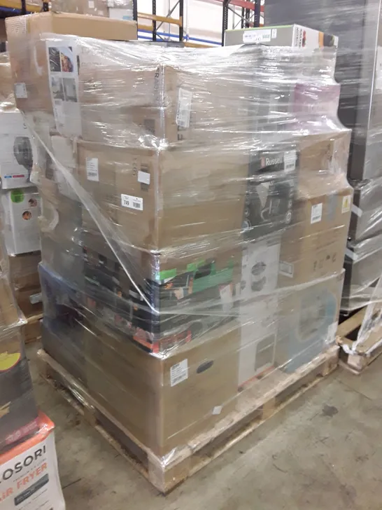 PALLET OF APPROXIMATELY 36 UNPROCESSED RAW RETURN HOUSEHOLD AND ELECTRICAL GOODS TO INCLUDE;