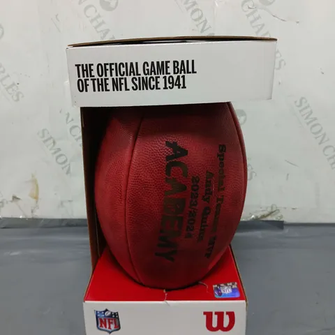 NFL - THE OFFICIAL GAME BALL SINCE 1941 - THE DUKE NFL GAME BALL
