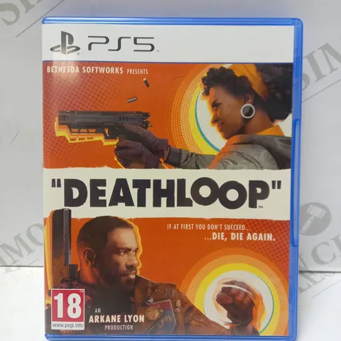 PLAYSTATION 5 DEATHLOOP VIDEO GAME 