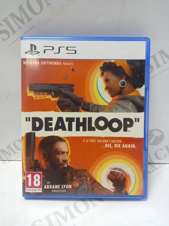 PLAYSTATION 5 DEATHLOOP VIDEO GAME 