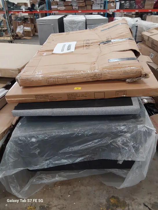 PALLET OF ASSORTED BOXED FURNITURE PARTS