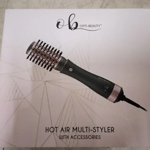 OPTI-BEAUTY HOT AIR MULTI- STYLER WITH ACCESSORIES