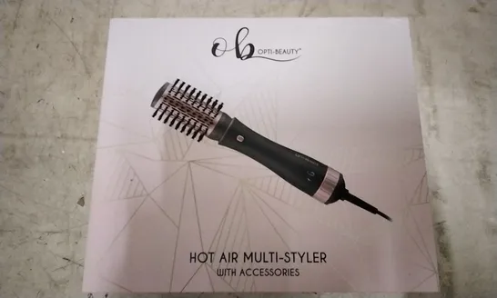 OPTI-BEAUTY HOT AIR MULTI- STYLER WITH ACCESSORIES