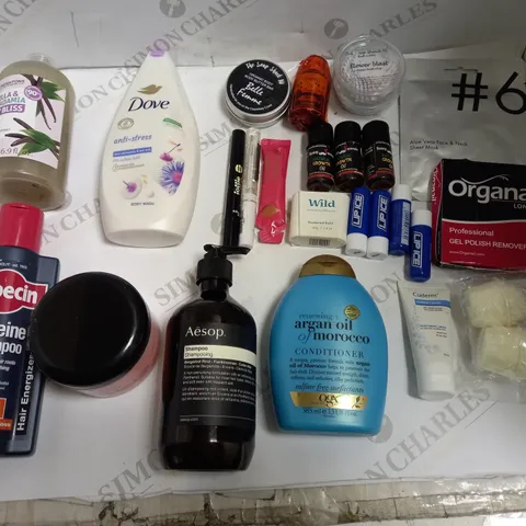 LOT OF APPROX 20 ASSORTED HEALTH AND BEAUTY ITEMS TO INCLUDE SHAMPOO, SOAP, BODY WASH ETC