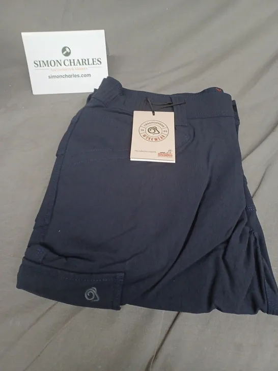 CRAGHOPPERS MENS BEDALE TROUSERS DARK NAVY SIZE 36-REG