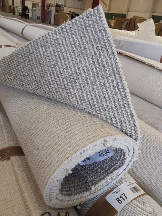 ROLL OF QUALITY LAKELAND BASKETWEAVE CARPET // SIZE APPROX: 4m X 1.96m