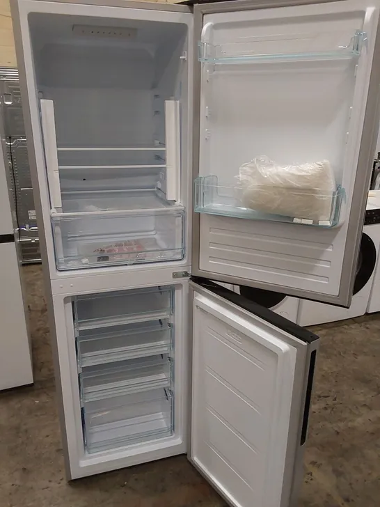 CANDY LOW FROST 50/50 FRIDGE FREEZER IN SILVER, MODEL: CCT3L517ESK