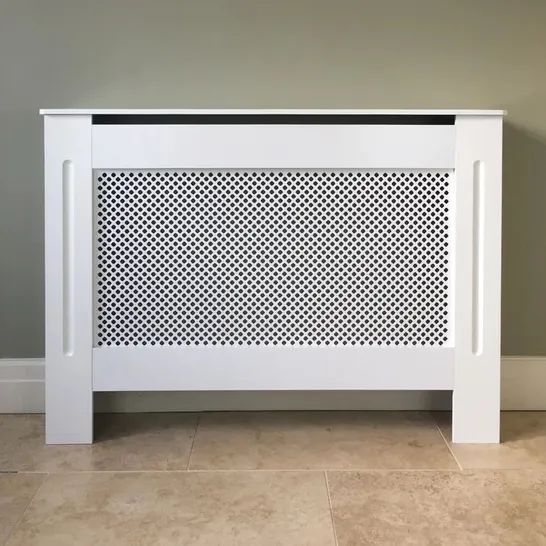 BOXED WHITE PLATT RADIATOR COVER (1 BOX)