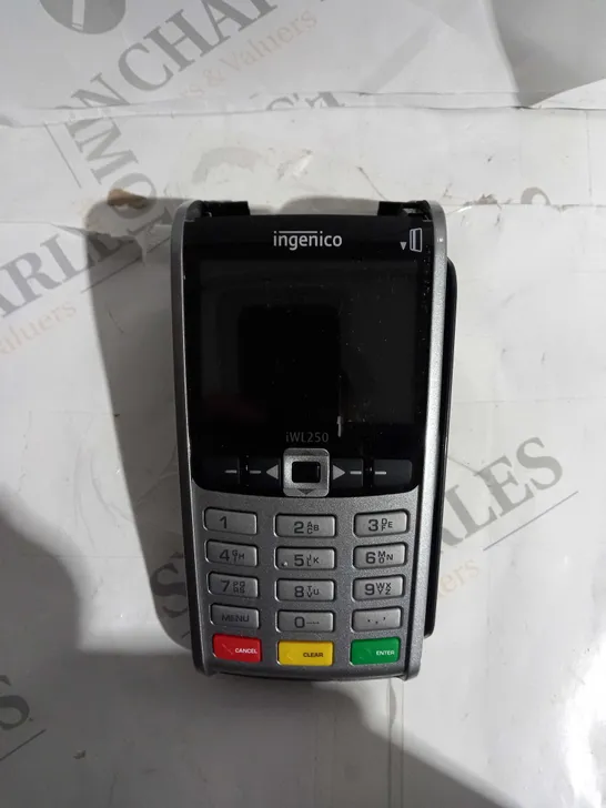 INGENICO IWL250 CARD MACHINE