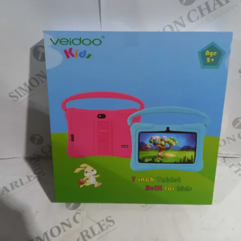 BOXED AND SEALED VEIDOO KIDS 7 INCH TABLET