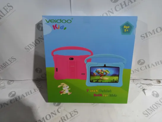 BOXED AND SEALED VEIDOO KIDS 7 INCH TABLET