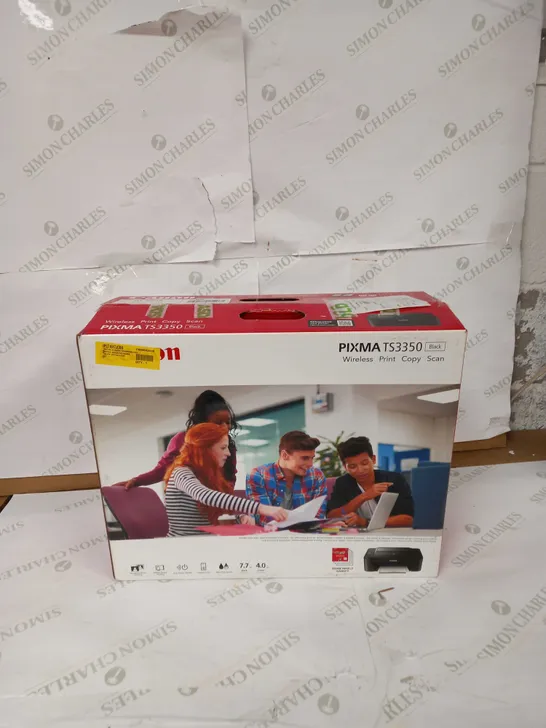 CANON PIXMA TS3350 WIRELESS COLOUR PRINTER - BLACK