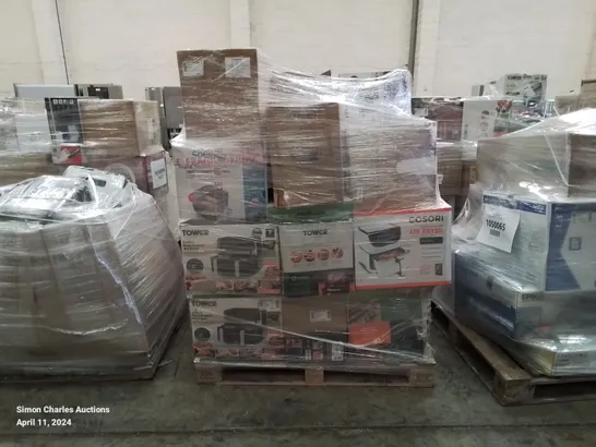 PALLET OF APPROXIMATELY 32 UNPROCESSED RAW RETURN HOUSEHOLD AND ELECTRICAL GOODS TO INCLUDE;