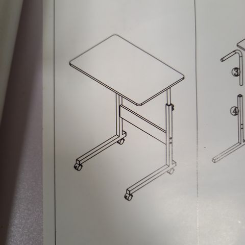 ACCESSIBLE FLAT PACK TABLE