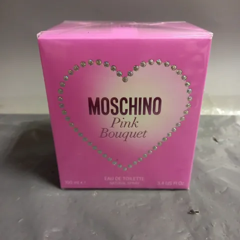 SEALED BOXED MOSCHINO PINK BOUQUET EAU DE TOILETTE 100ML