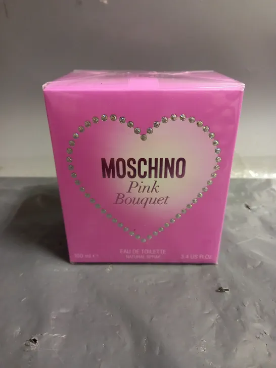 SEALED BOXED MOSCHINO PINK BOUQUET EAU DE TOILETTE 100ML