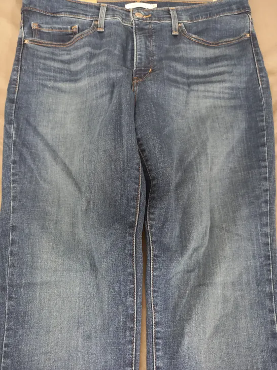 LEVI'S 312 SHAPING SLIM JEANS IN BLUE SIZE 33/32