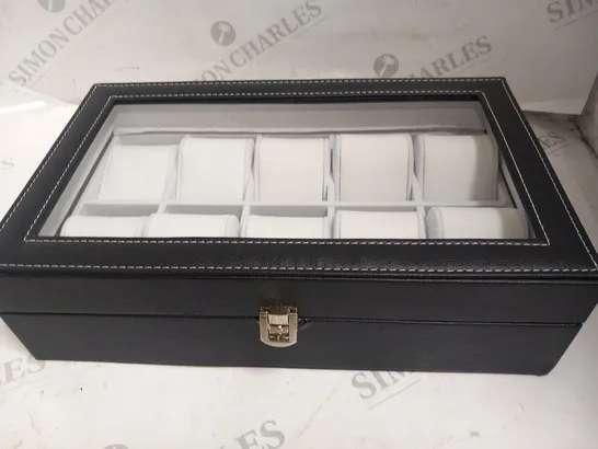 XENICA TRADING COLLECTORS 10 SLOT WATCH BOX