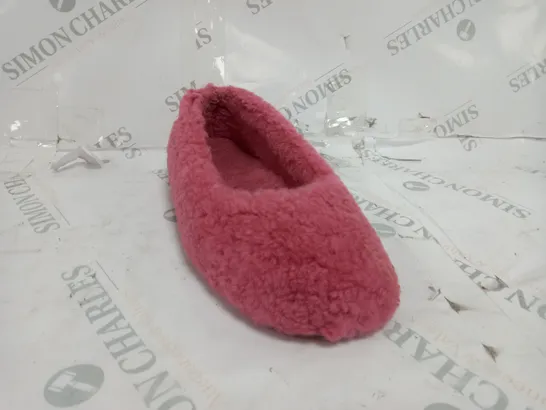 EMU MIRA TEDDY SHEEPSKIN SLIPPER - PINK COLOUR SIZE 7 