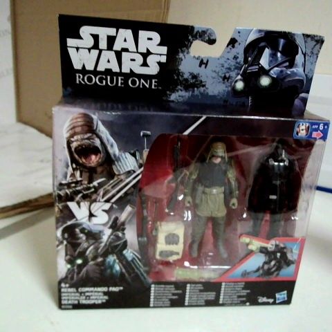 STAR WARS ROGUE ONE REBEL COMMANDO PAO AND IMPERIAL DEATH TROOPER COLLECTIBLE TOY FIGURES (AGE 4+)