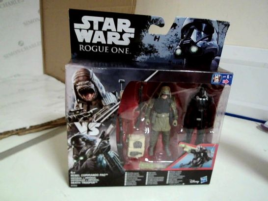 STAR WARS ROGUE ONE REBEL COMMANDO PAO AND IMPERIAL DEATH TROOPER COLLECTIBLE TOY FIGURES (AGE 4+)