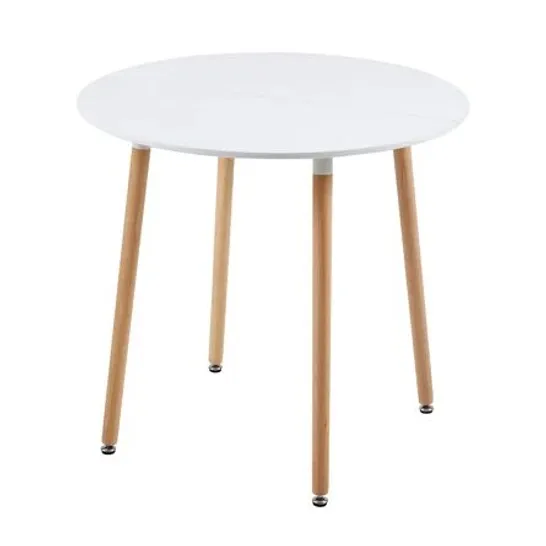 BOXED NERO ROUND DINING TABLE 