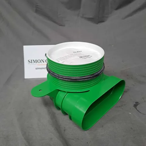 BOX OF APPROX 8 DUCO DUCOFLEX VALVE CONNECTION HOOK SHORT LONG OVAL D125 IN GREEN