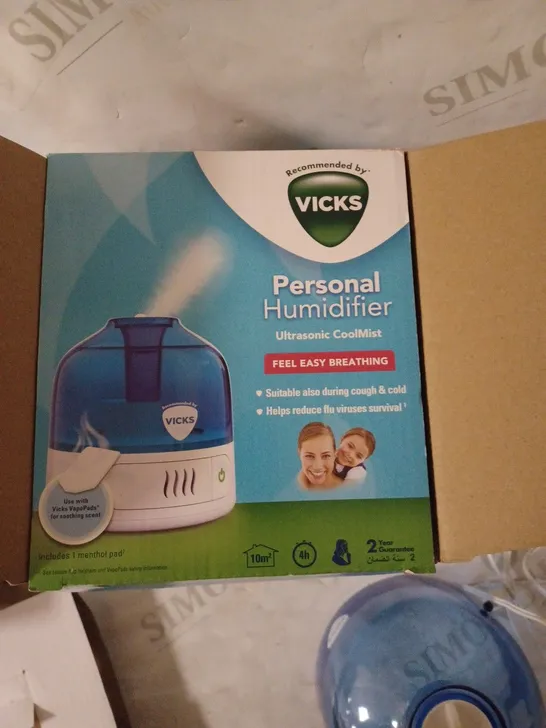 VICKS VUL505 COOL MIST PERSONAL HUMIDIFIER