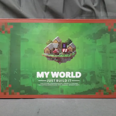 BOXED MY WORLD JUST BUILD IT SET