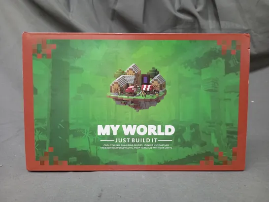 BOXED MY WORLD JUST BUILD IT SET