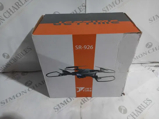 BOXED JET TIME SR-926 REMOTE CONTROL DRONE