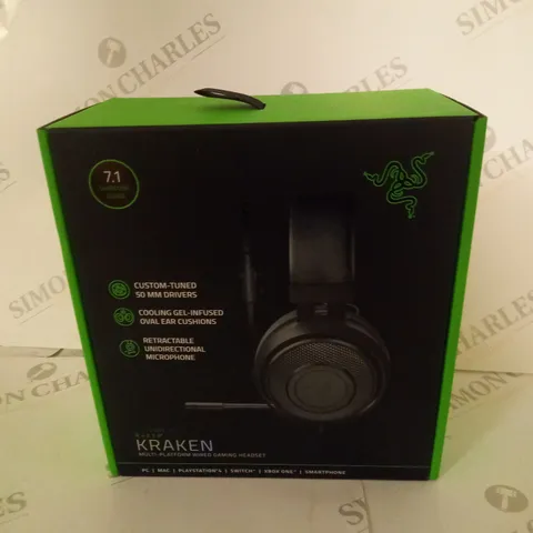 BRAND NEW BOXED RAZER MULTI PLATFORM WIRED GAMING HEADSET