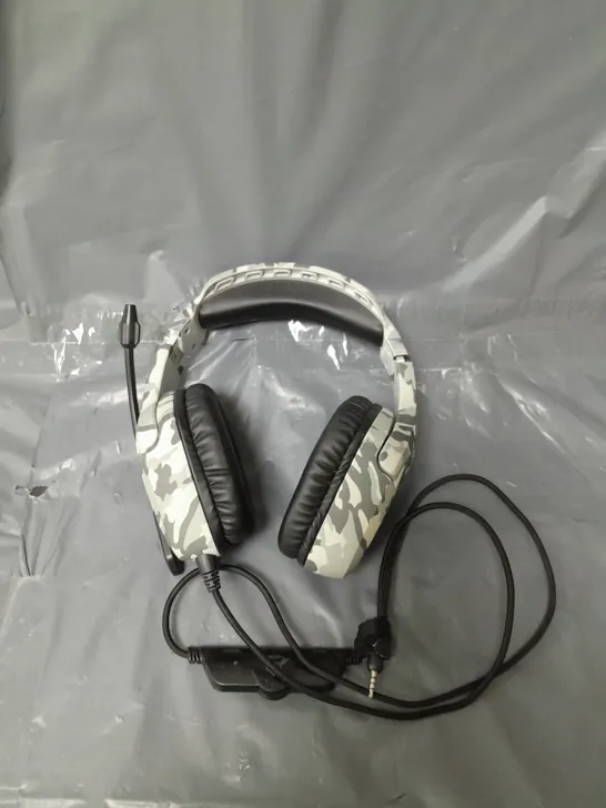 PLAYSTATION CAMOUFLAGE GAMING HEADSET