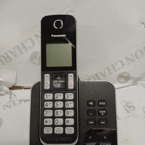 PANASONIC DIGITAL CORDLESS PHONE WITH ANSWER MACHINE KX-TGD620E